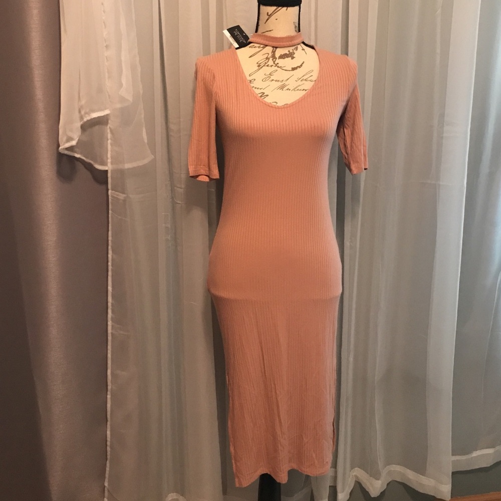 SALE final Price!🎉Topshop knit chocker dress